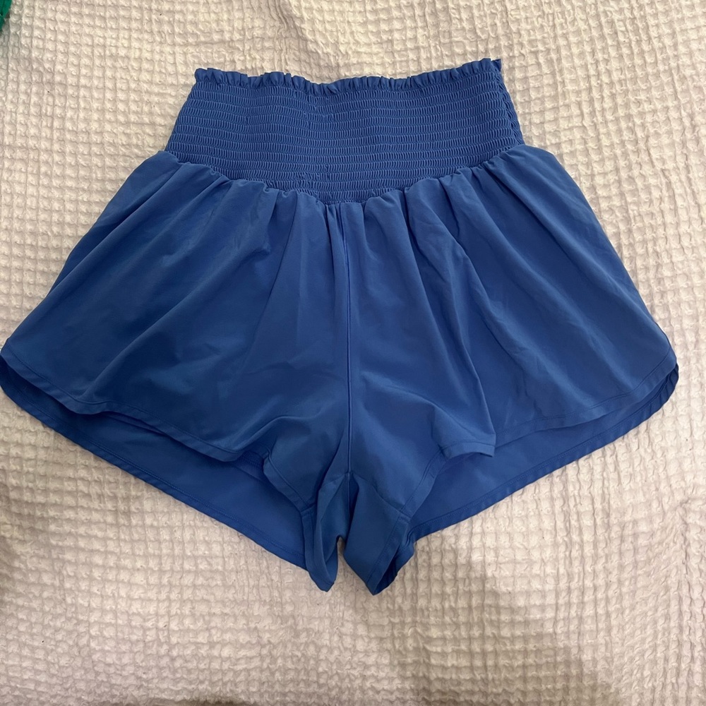 COPY - Aerie running shorts - blue